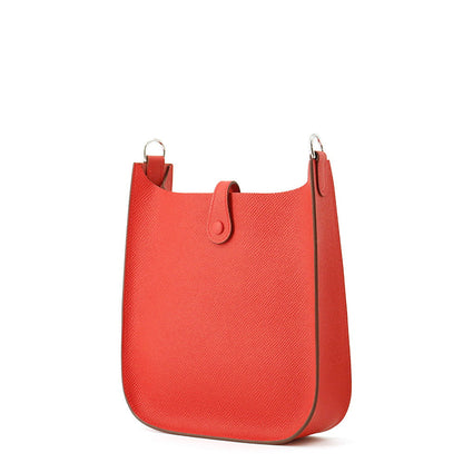 HERMES Evelyne Sellier Rouge Coeur Epsom Size TPM