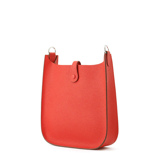 HERMES Evelyne Sellier Rouge Coeur Epsom Size TPM