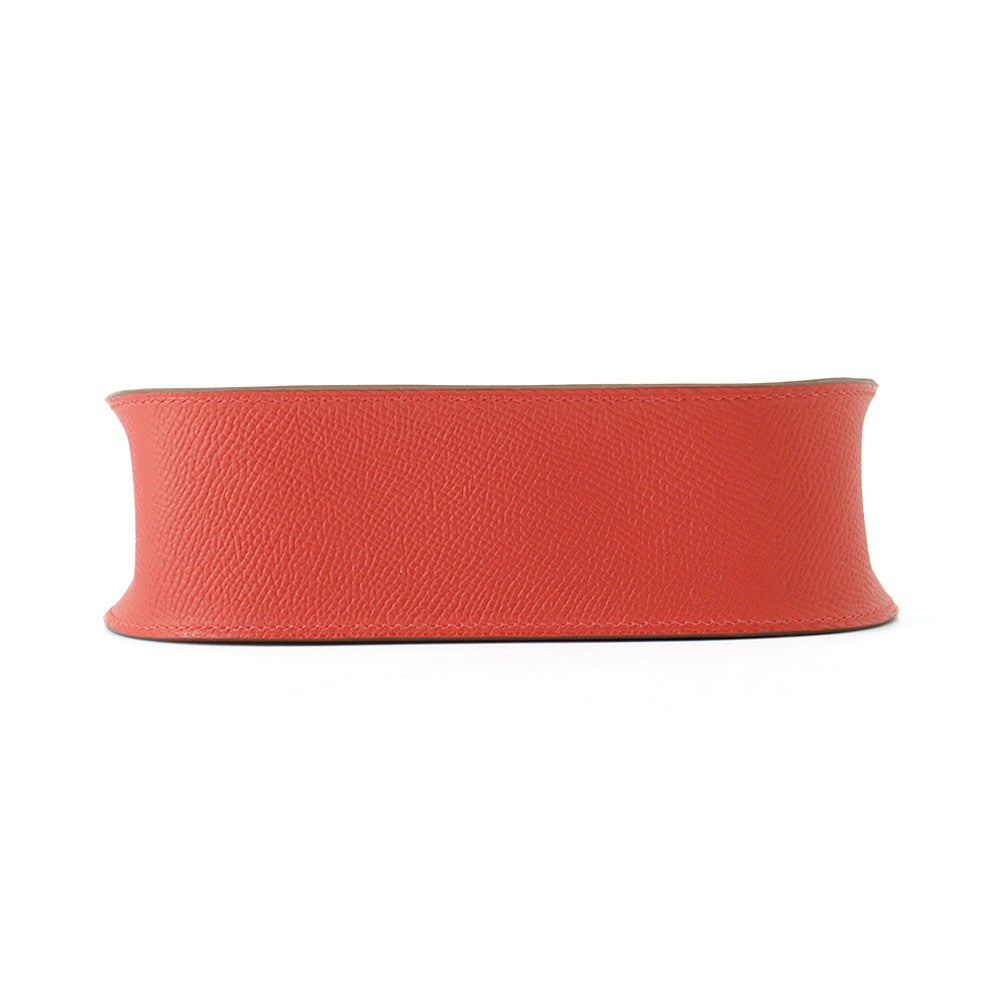 HERMES Evelyne Sellier Rouge Coeur Epsom Size TPM
