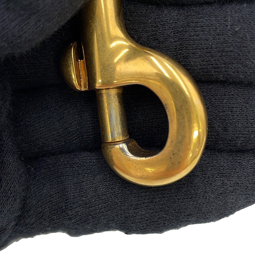 Dior Oblique Saddlebag Navy/BeigeM0456CTZQ Canvas Leather Size Mini