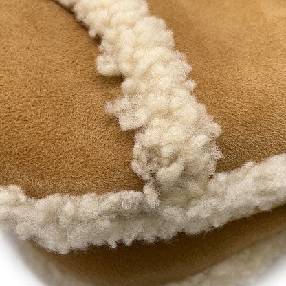 Dior Saddle bag Brown/White Mouton
