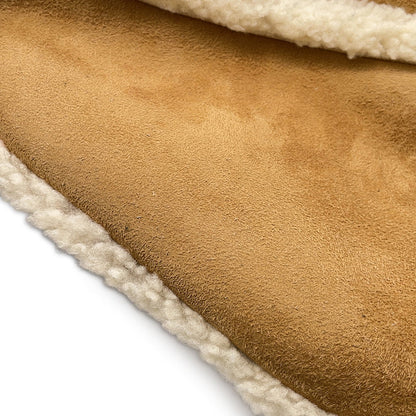 Dior Saddle bag Brown/White Mouton