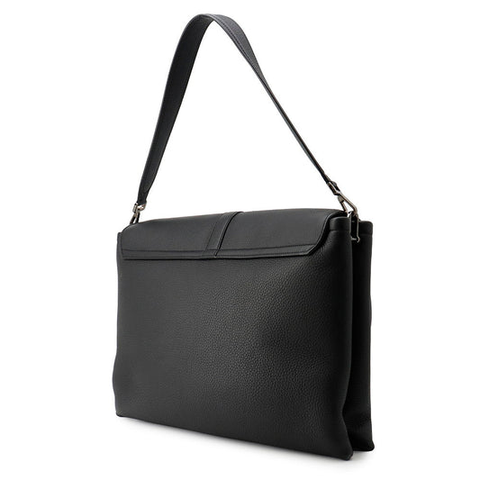 Dior Pillow Saddlebag Black Leather