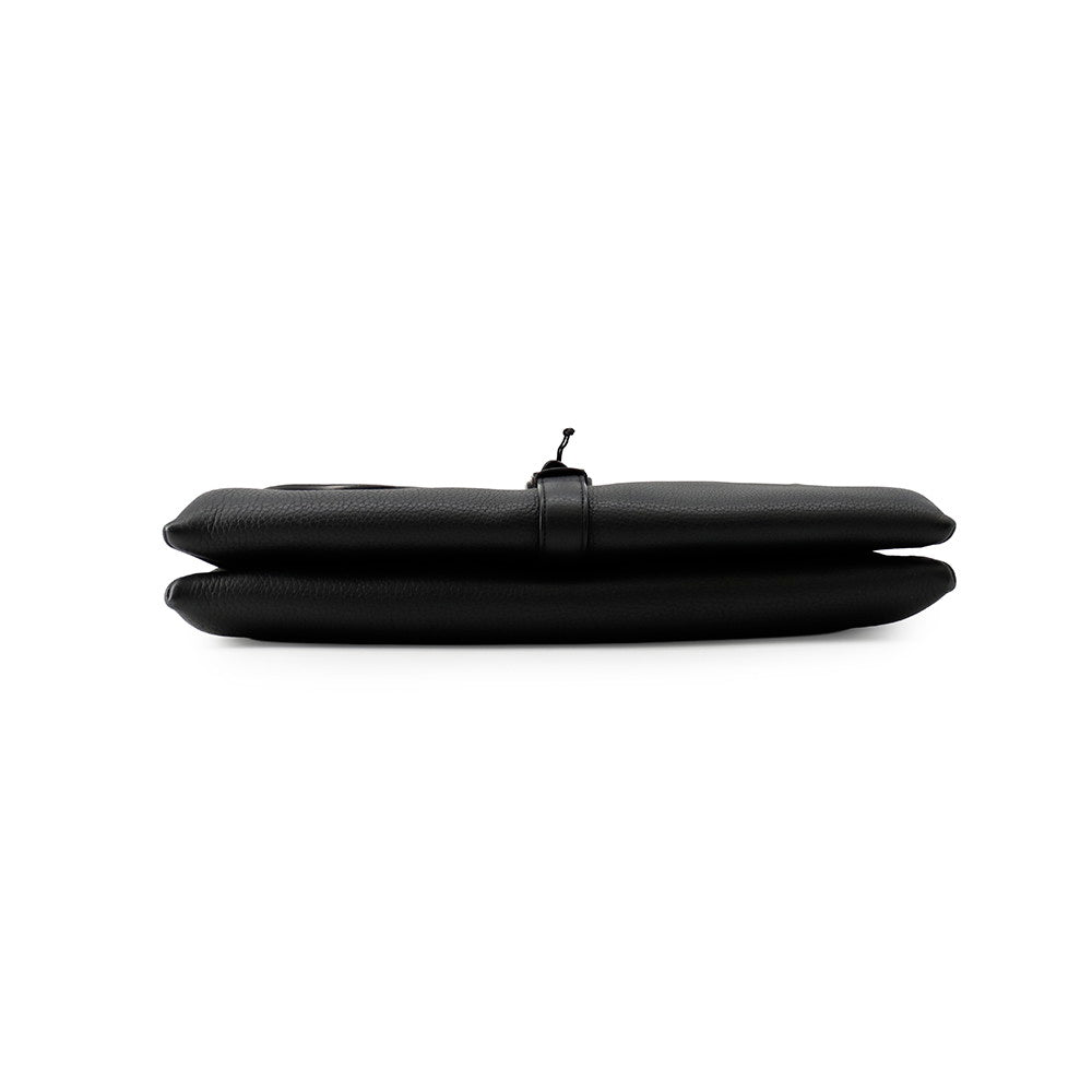 Dior Pillow Saddlebag Black Leather