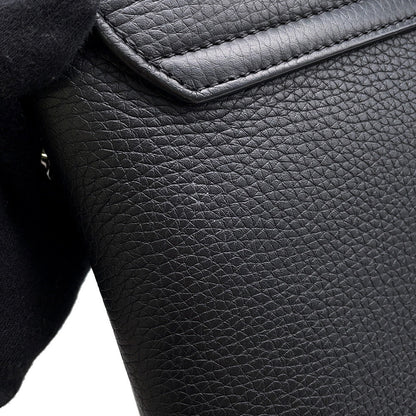 Dior Pillow Saddlebag Black Leather