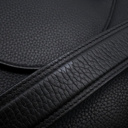 Dior Pillow Saddlebag Black Leather