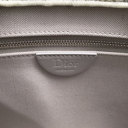 Dior Oblique 2-way Book Tote White/GrayM1404PEHT_M074 Canvas Size Small