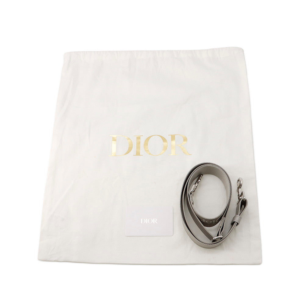 Dior Oblique 2-way Book Tote White/GrayM1404PEHT_M074 Canvas Size Small