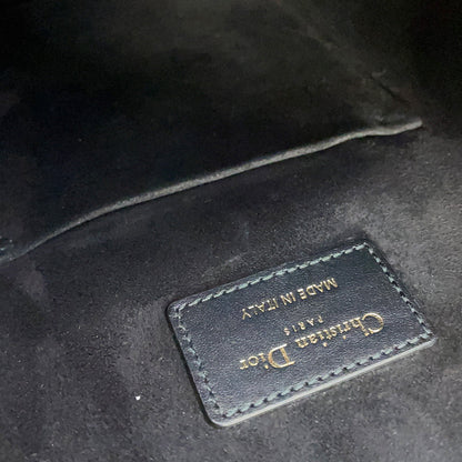 Dior Dior CD Embossed Shoulder Bag BlackM2271UBHA_M900 Calf Leather Size Medium