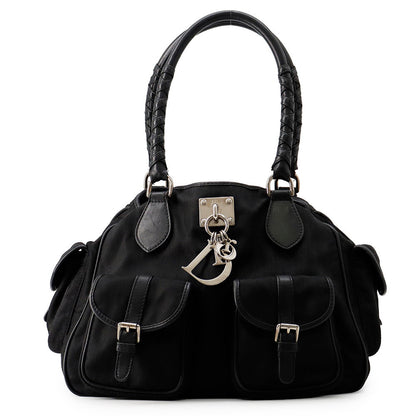 Dior Lovely Oblique Handbag BlackNLC44164 Nylon Leather