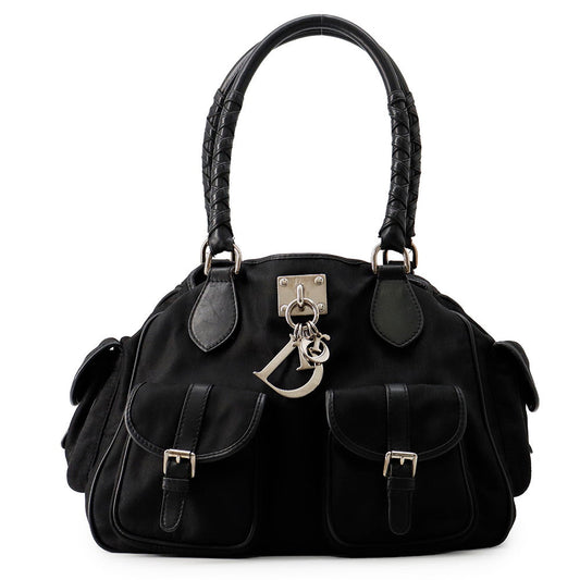 Dior Lovely Oblique Handbag BlackNLC44164 Nylon Leather