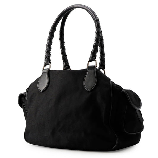 Dior Lovely Oblique Handbag BlackNLC44164 Nylon Leather