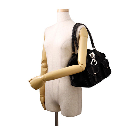 Dior Lovely Oblique Handbag BlackNLC44164 Nylon Leather