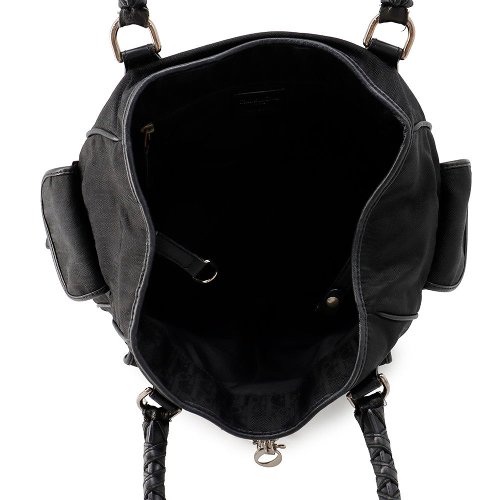 Dior Lovely Oblique Handbag BlackNLC44164 Nylon Leather