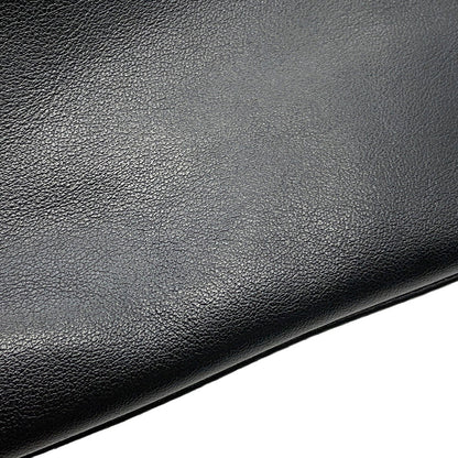 PRADA Logo Shoulder Bag Black/Blue2VH078 Leather