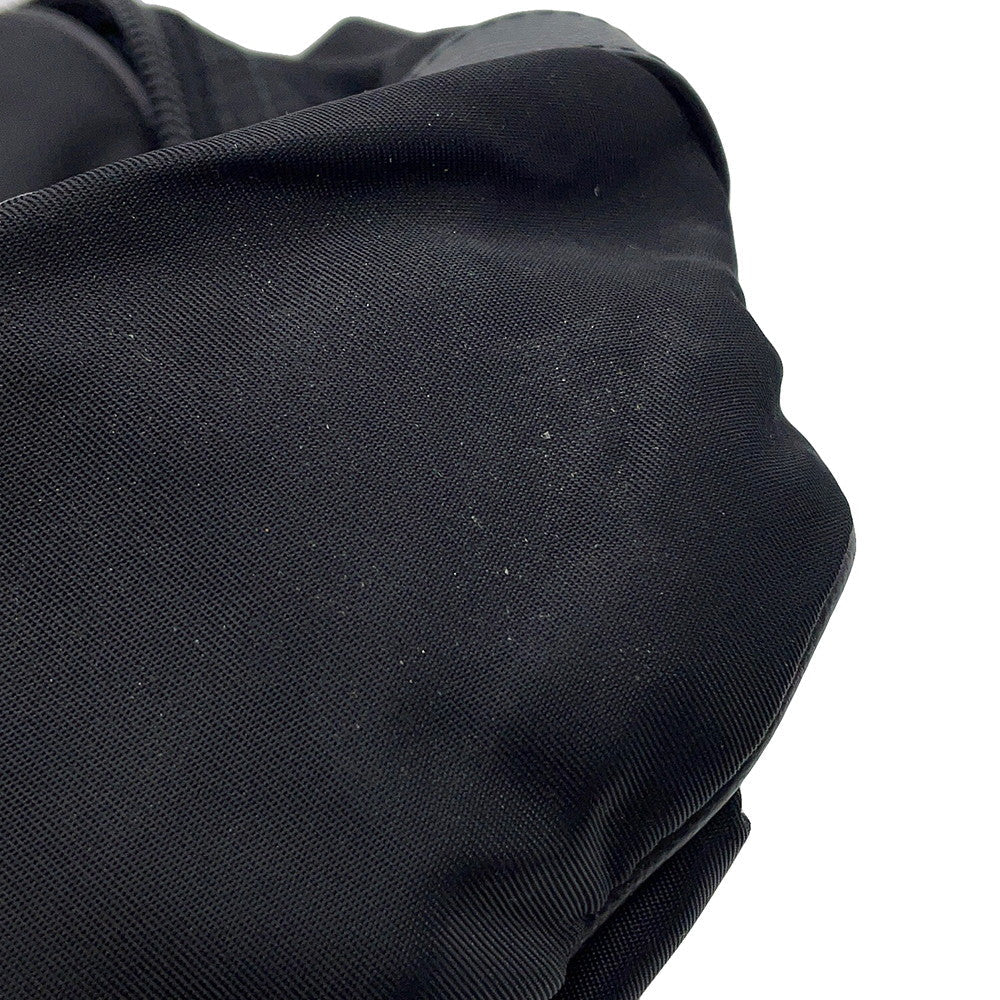 PRADA Logo Clutch Bag Black2N1655 Nylon