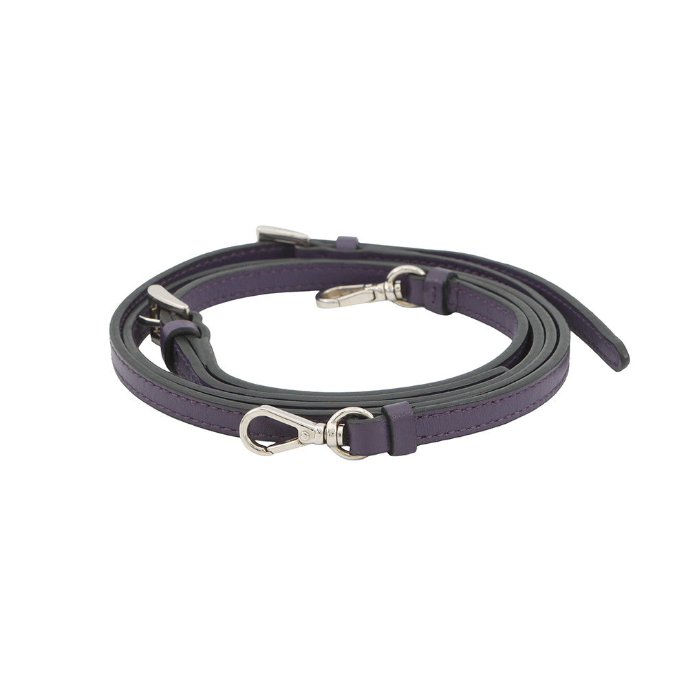 PRADA Studded Camera Bag Shoulder Bag Purple1N1674 Leather
