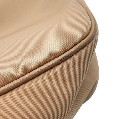 PRADA Re-Edition2005 ChainShoulder Bag Beige1BH204 Nylon