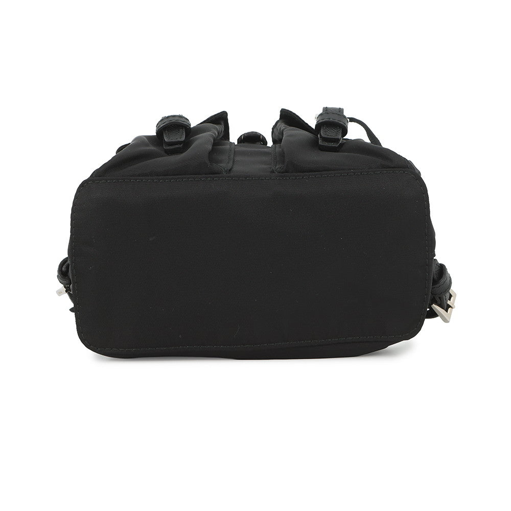 PRADA Mini Backpack Chain Shoulder Bag Black1BH029 Nylon