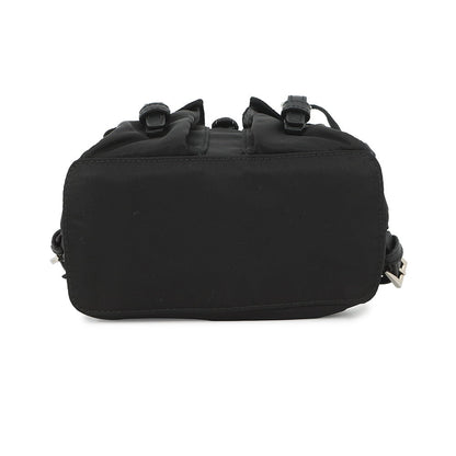 PRADA Mini Backpack Chain Shoulder Bag Black1BH029 Nylon