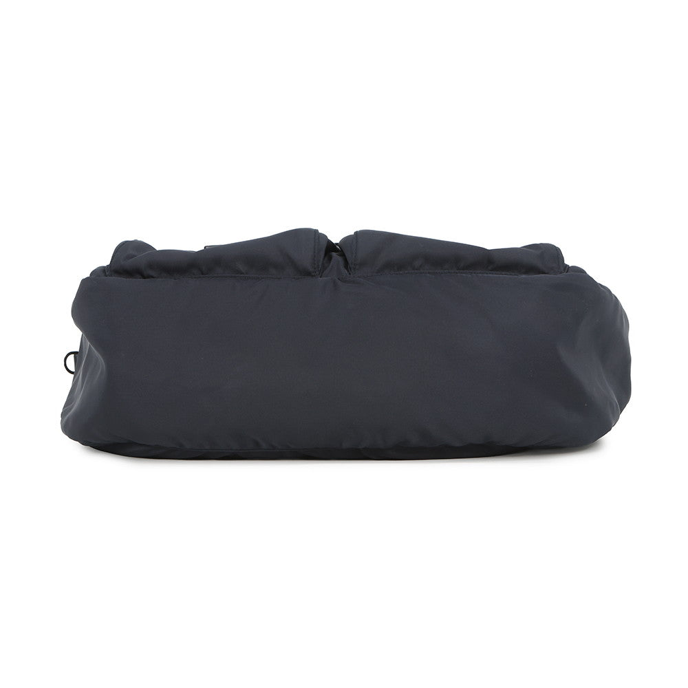 PRADA Logo Shoulder Bag NavyBT1738 Nylon