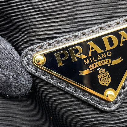 PRADA Re-Nylon Mariner Black1BC244 Nylon Size Large