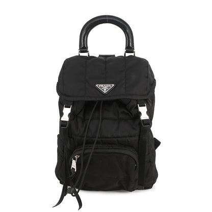 PRADA Quilted Backpack Black1BZ002_2A4G_F0002 Nylon