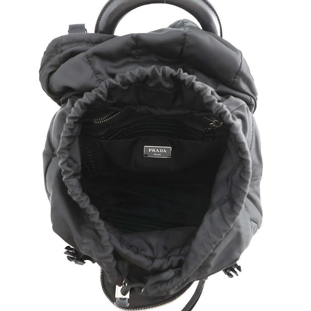 PRADA Quilted Backpack Black1BZ002_2A4G_F0002 Nylon