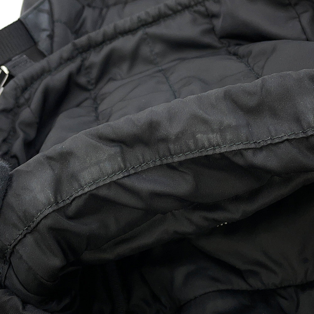 PRADA Quilted Backpack Black1BZ002_2A4G_F0002 Nylon