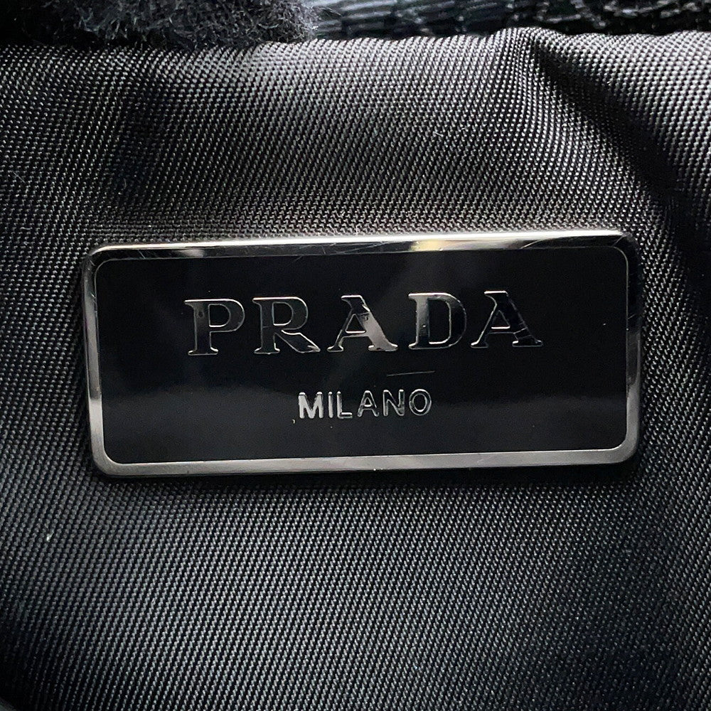 PRADA Quilted Backpack Black1BZ002_2A4G_F0002 Nylon