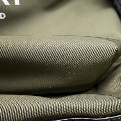 BURBERRY Logo Backpack Khaki Nylon