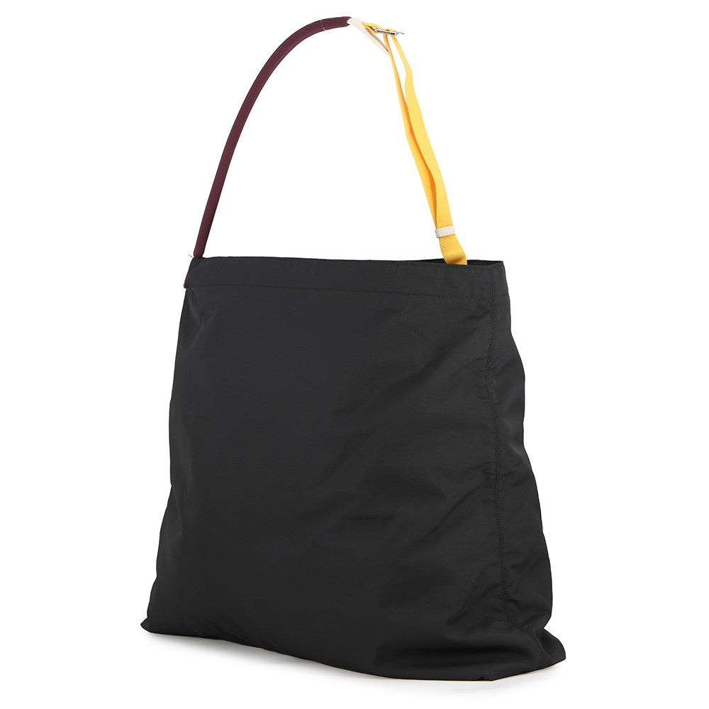 BURBERRY Astra Messenger Tote Black/Yellow/Bordeaux8046895 Nylon