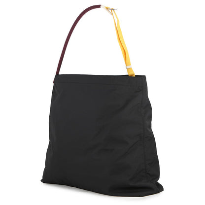 BURBERRY Astra Messenger Tote Black/Yellow/Bordeaux8046895 Nylon