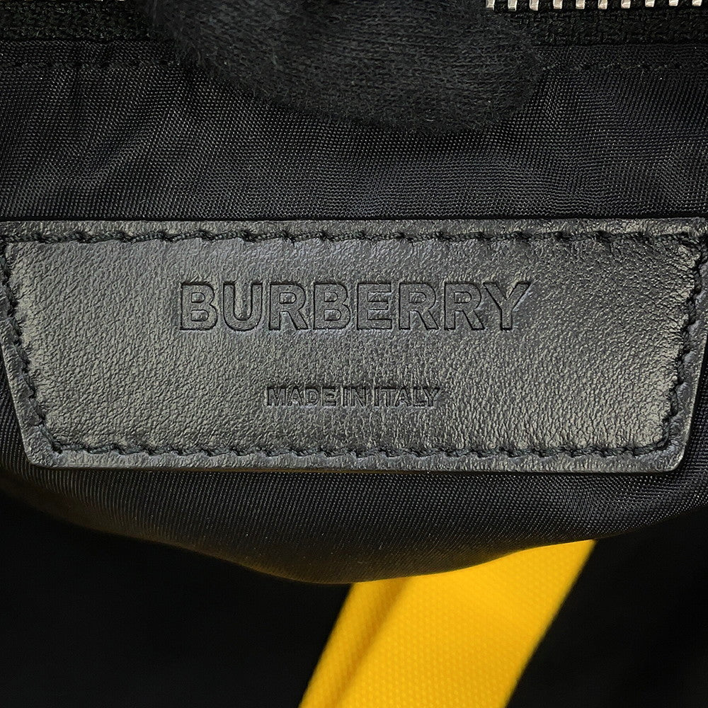 BURBERRY Astra Messenger Tote Black/Yellow/Bordeaux8046895 Nylon