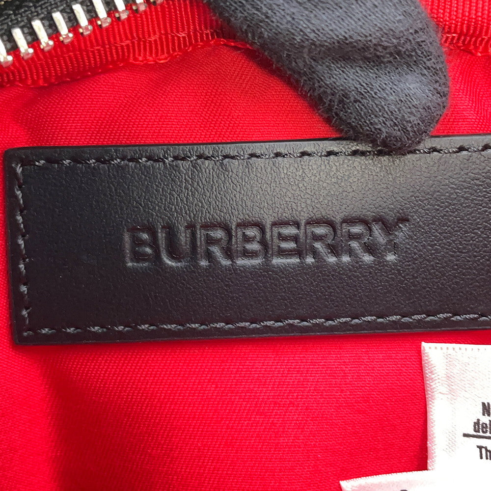 BURBERRY Checkered Crossbody Bag Beige8014420 Nylon