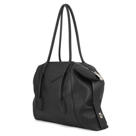 Givenchy Antigona Padlock Soft Tote Bag BlackBK508DK154-001 Leather Size Large