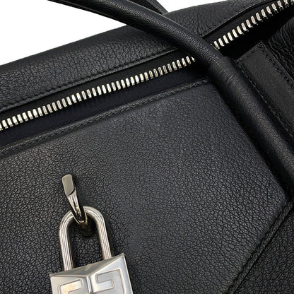 Givenchy Antigona Padlock Soft Tote Bag BlackBK508DK154-001 Leather Size Large