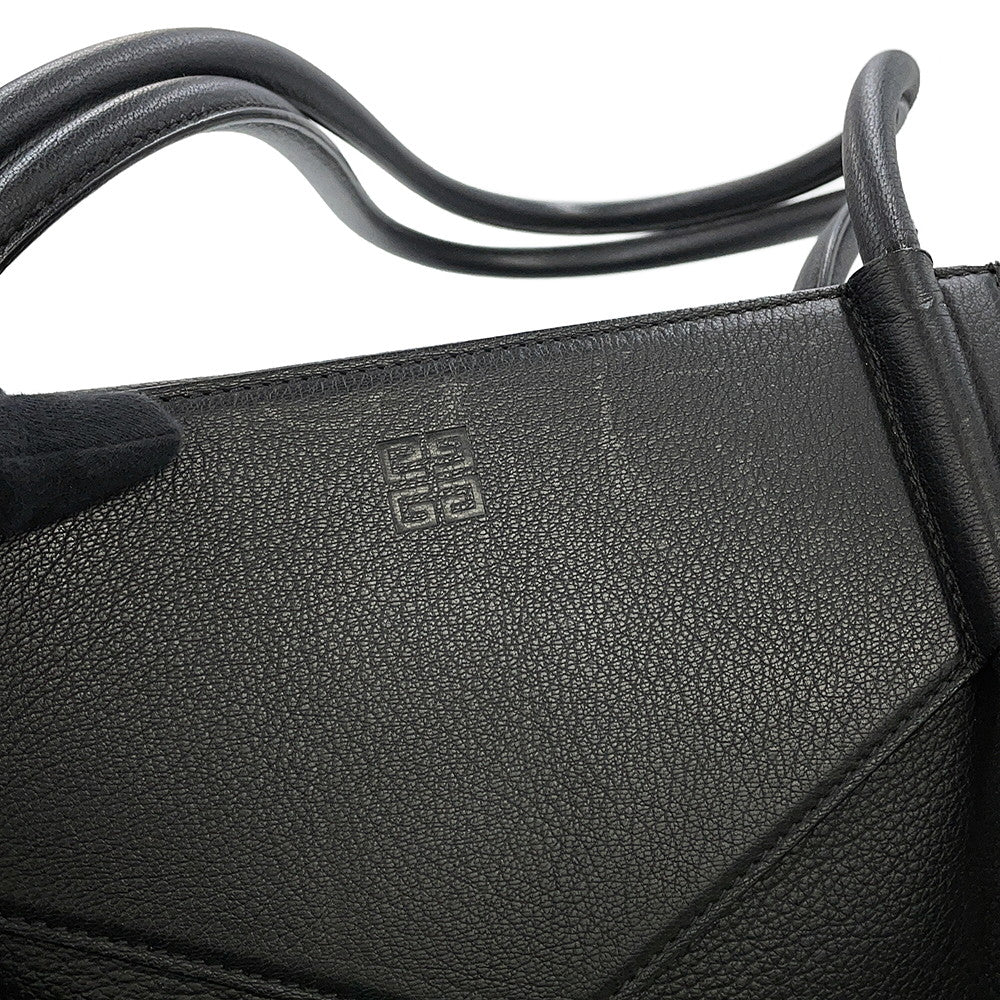 Givenchy Antigona Padlock Soft Tote Bag BlackBK508DK154-001 Leather Size Large
