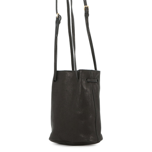 MIUMIU Logo Shoulder Pouch Black5NF460_AEFX_F0002 Nappa Leather
