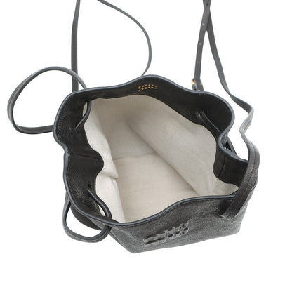 MIUMIU Logo Shoulder Pouch Black5NF460_AEFX_F0002 Nappa Leather