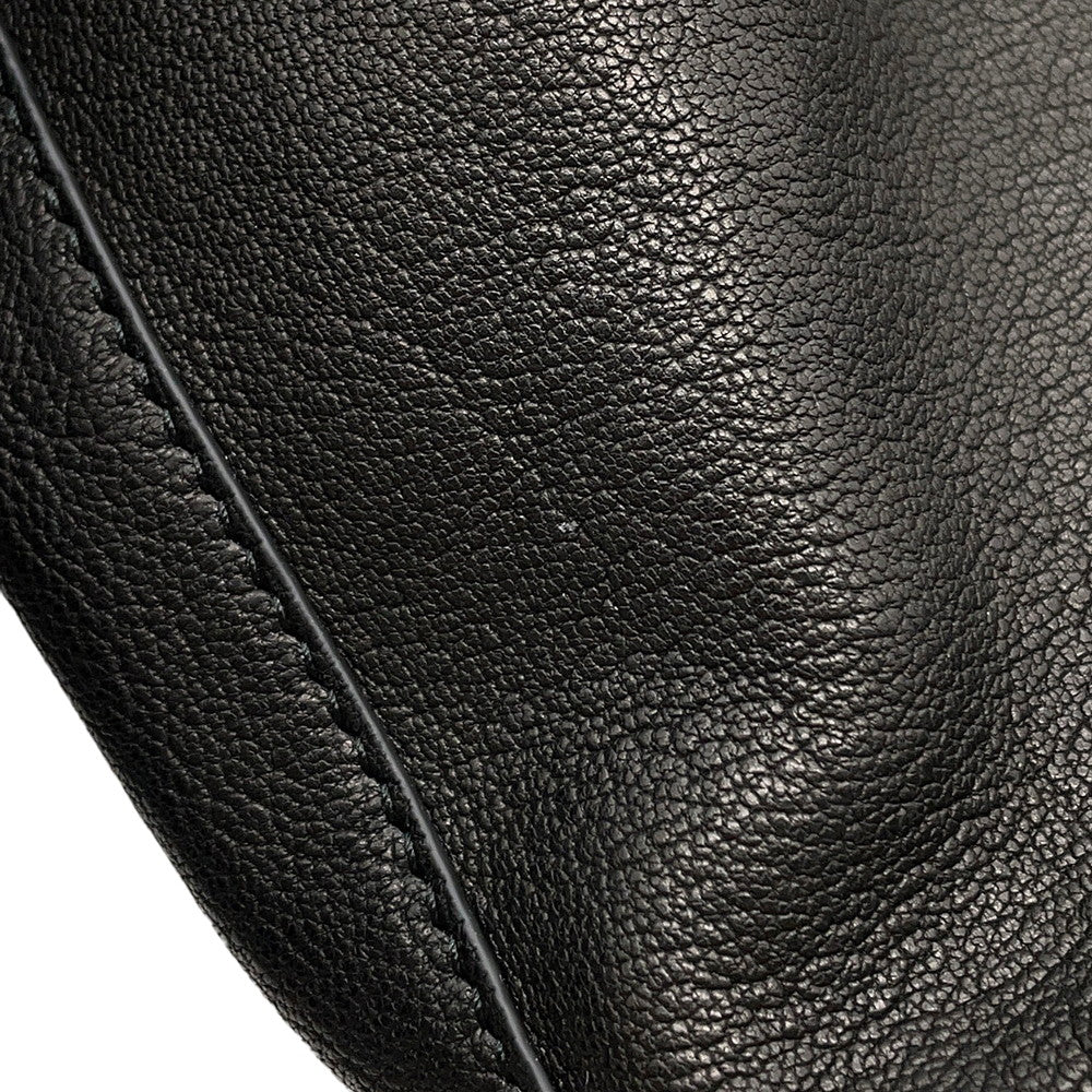 MIUMIU Logo Shoulder Pouch Black5NF460_AEFX_F0002 Nappa Leather