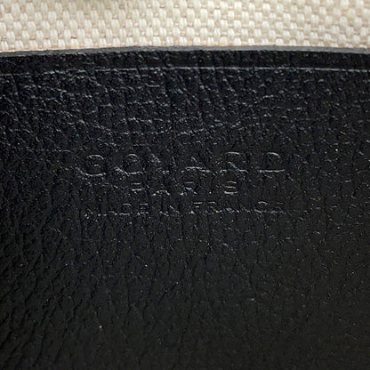 GOYARD Plumet Pouch Wallet Shoulder Bag BlackPLUMETPMLTY01CL01P PVC Leather