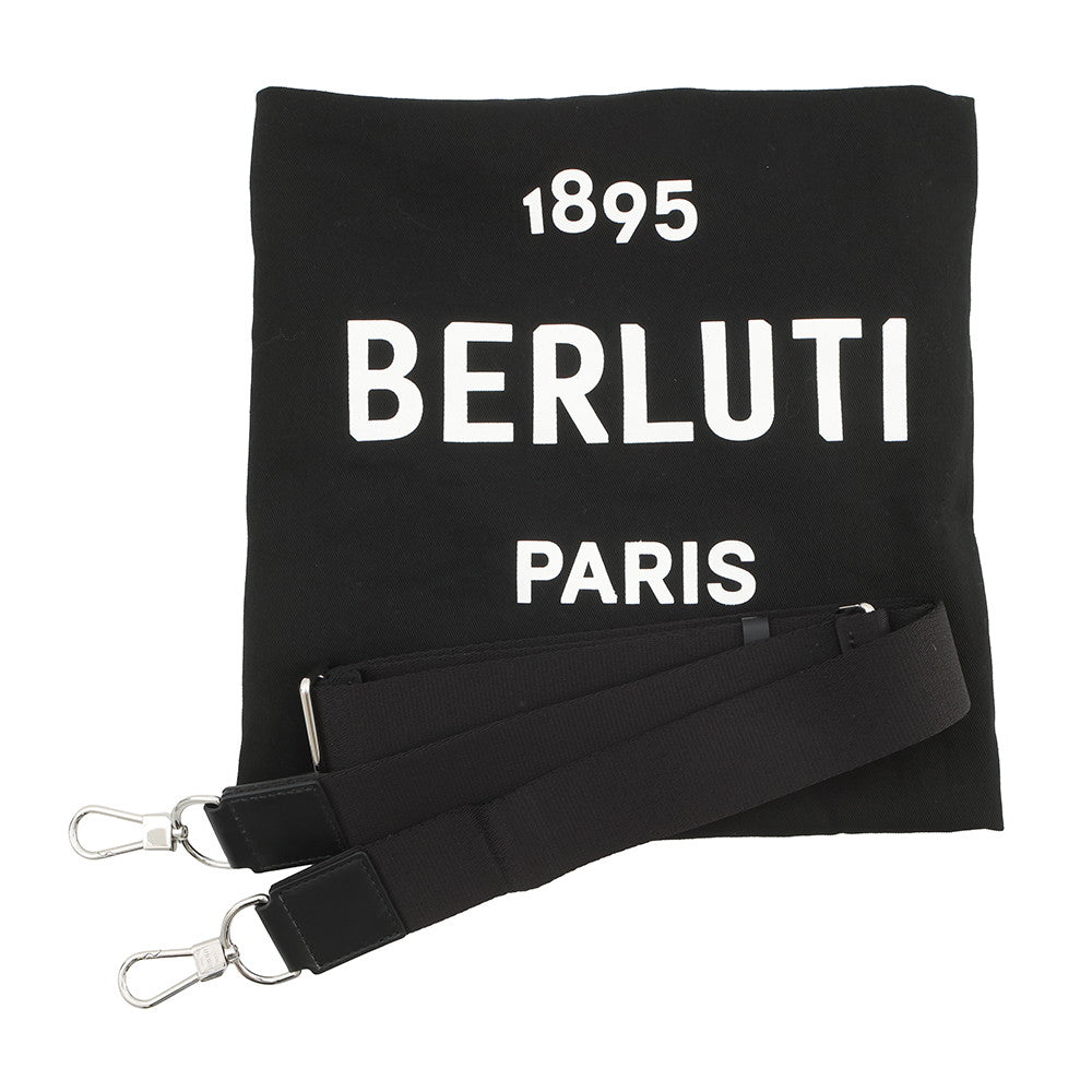 Berluti City Break 2wayTote Bag Black PVC Leather