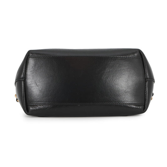 Gianni Versace Medusa Chain Tote Bag Black1021383-1A15033 Leather Size Small