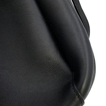 SAINT LAURENT PARIS Monogram Boules Mini Bucket Bag Chain Bag Black394455 Leather