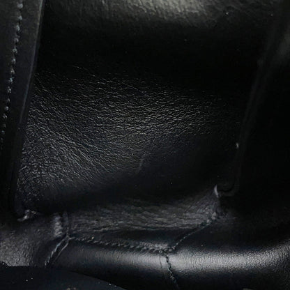 SAINT LAURENT PARIS Monogram Boules Mini Bucket Bag Chain Bag Black394455 Leather