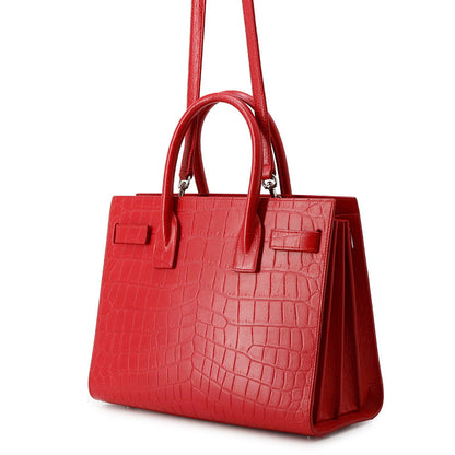 SAINT LAURENT PARIS Jour 2wayBag Red392032 Embossed Leather