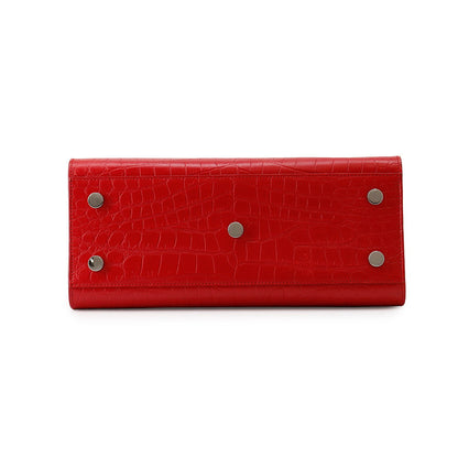 SAINT LAURENT PARIS Jour 2wayBag Red392032 Embossed Leather
