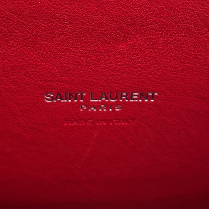 SAINT LAURENT PARIS Jour 2wayBag Red392032 Embossed Leather