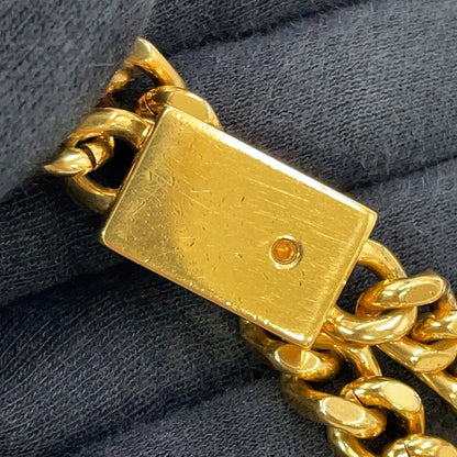 SAINT LAURENT PARIS Kate Chain Shoulder Bag Champagne Gold364021 Leather
